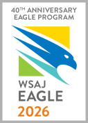 Logo Recognizing Kode Law Firm's affiliation with WSAJ Eagle 2026